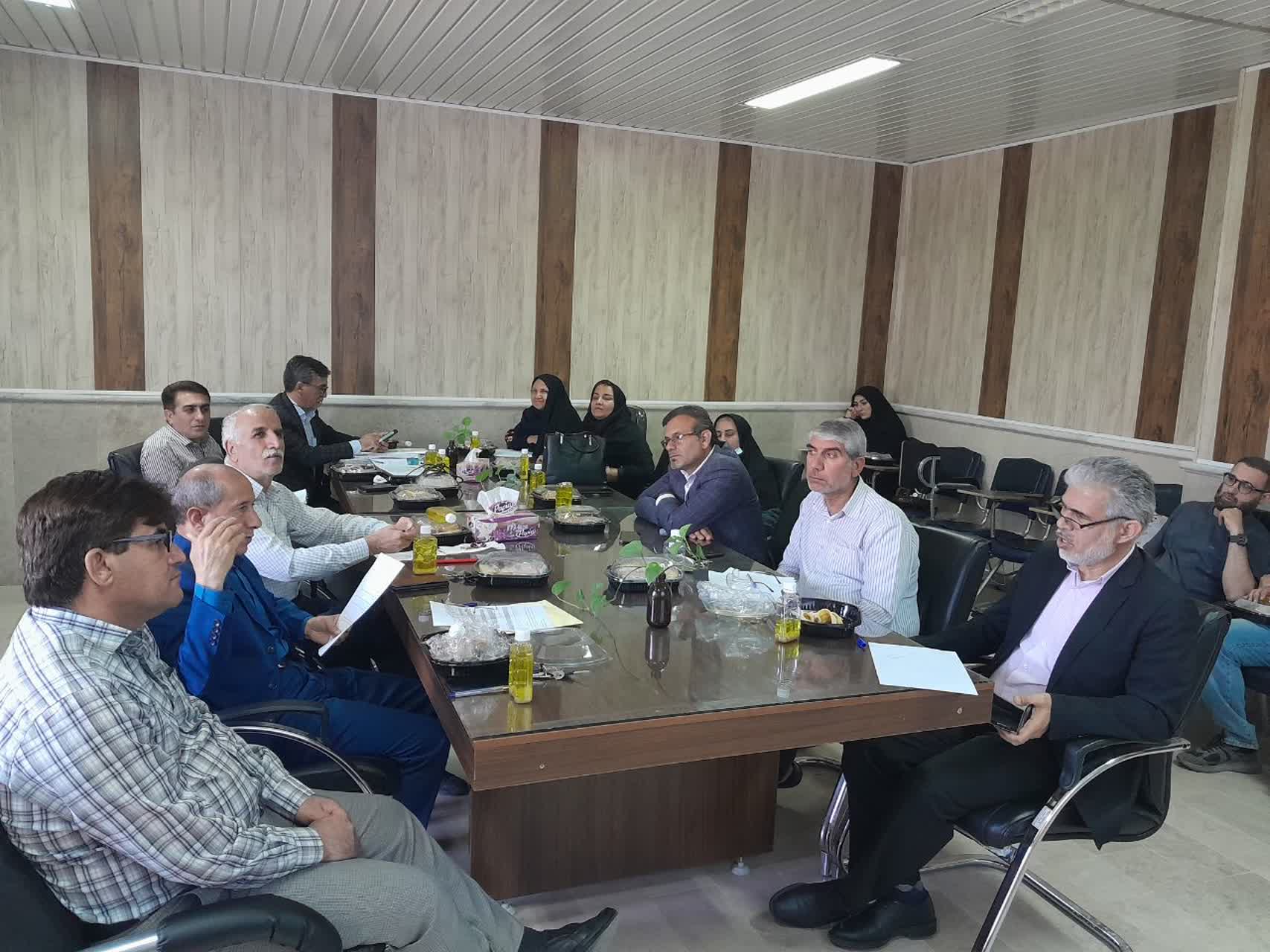 جلسه دفاع نهایی خانم فاطمه شمس