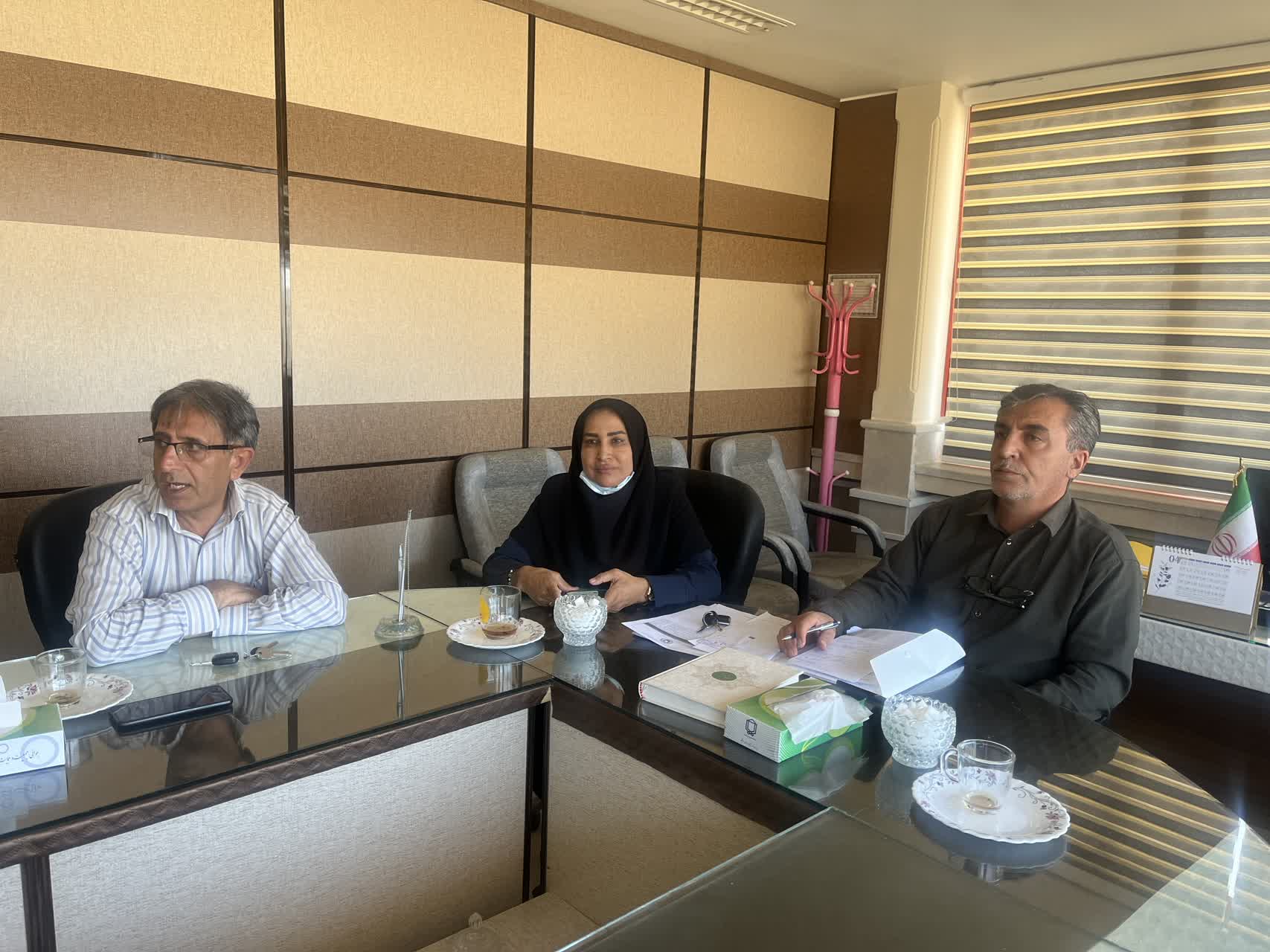 جلسه پیگیری برنامه اعتبار بخشی دانشکده